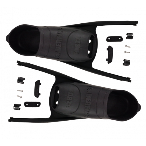 Галоши Leaderfins Forza, черные, р 37-38