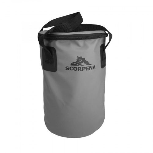 Ведро Scorpena складное с крышкой 10 л
