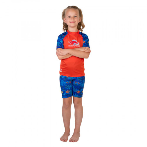 Гидрокомплект пляжный Scorpena KIDS, красный, 10-12 лет