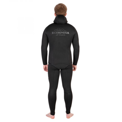 Гидрокостюм Scorpena AllBlack - 5 мм, XXXXL
