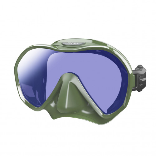 Маска TUSA ZENSEE PRO, силикон хаки, линзы UV
