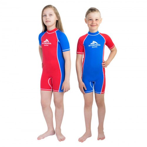 Гидрокомбинезон лайкр. Scorpena Swim детск., розовый 4-6 лет