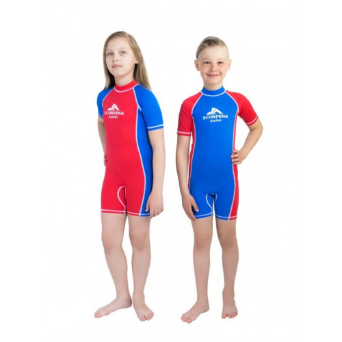 Гидрокомбинезон лайкр. Scorpena Swim детск., розовый 4-6 лет