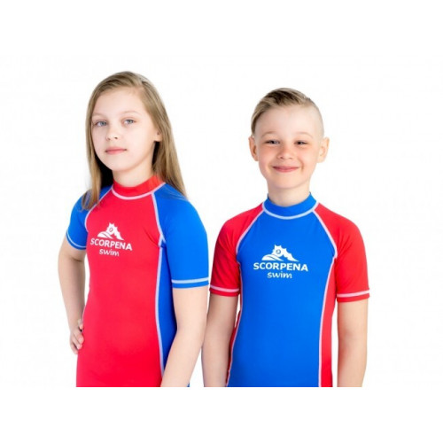 Гидрокомбинезон лайкр. Scorpena Swim детск., розовый 4-6 лет
