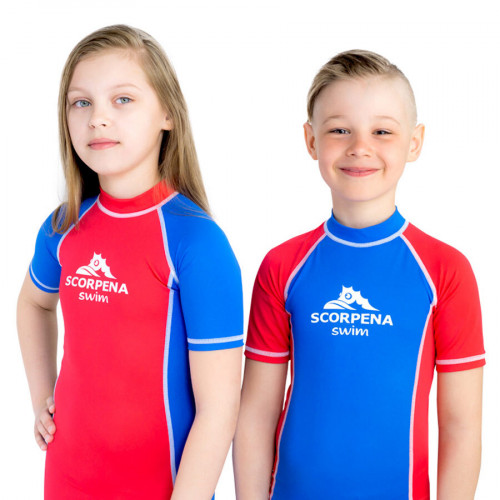 Гидрокомбинезон лайкр. Scorpena Swim детск., розовый 4-6 лет