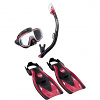 Комплект TUSA Sport Black Series (маска+трубка+ласты), р.M (36-42) mdr