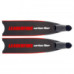 Ласты Leaderfins Carbon Fiber, черные.