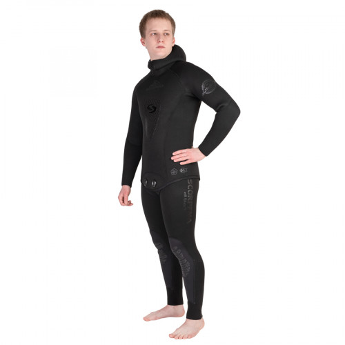 Гидрокостюм Scorpena AllBlack - 5 мм, S