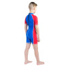 Гидрокомбинезон лайкр. Scorpena Swim детск., голубой 7-9 лет
