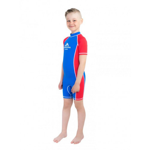 Гидрокомбинезон лайкр. Scorpena Swim детск., голубой 7-9 лет