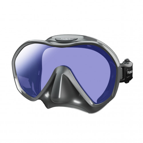 Маска TUSA ZENSEE PRO, силикон вороненая сталь, линзы UV